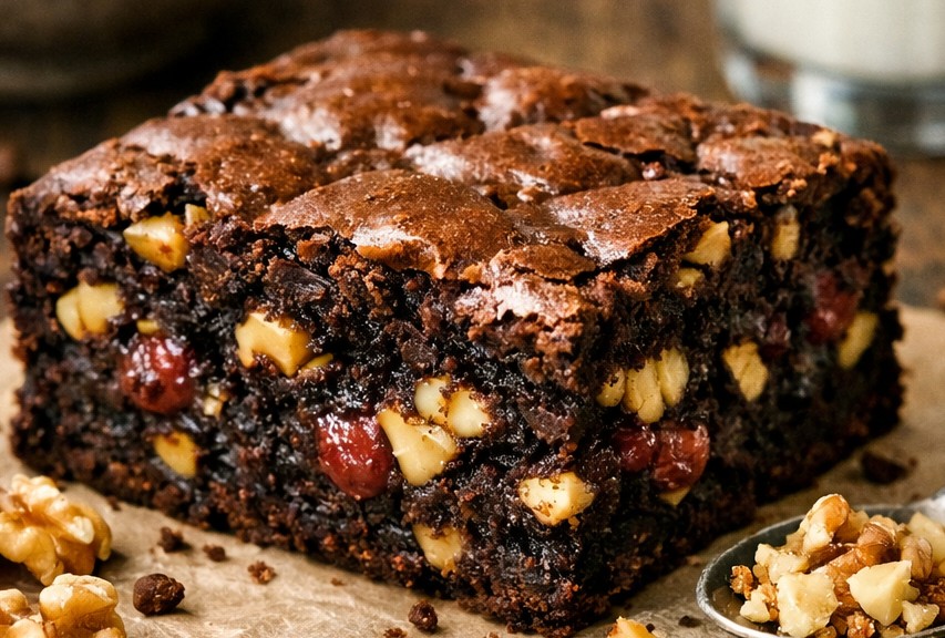 CEVİZLİ BROWNIE